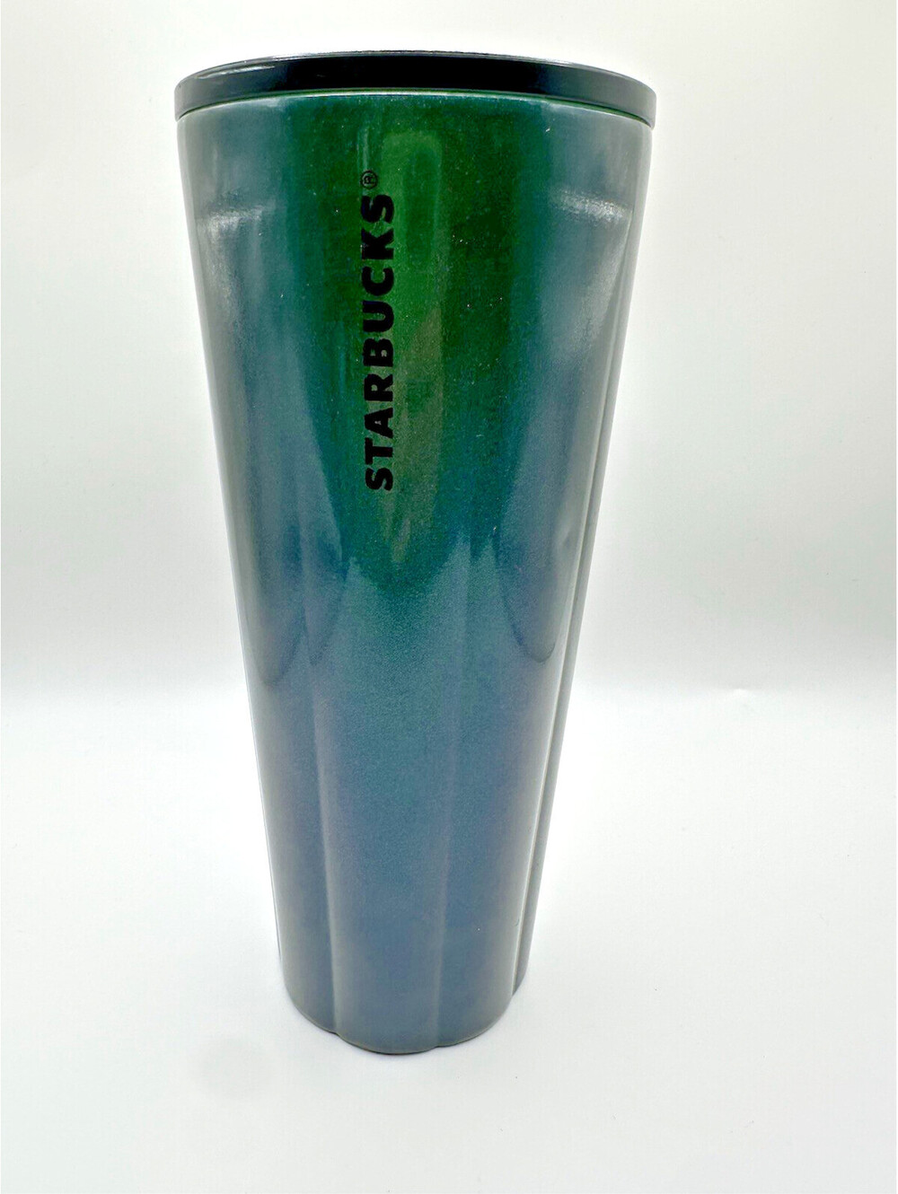 Starbucks 2021 Christmas Holiday Sparkle Green Stainless-Steel 24 Oz Tumbler